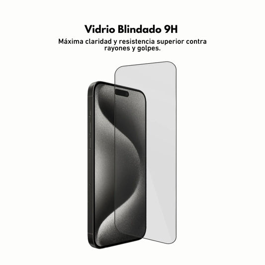 Vidrio Blindado 9H - Kit instalación