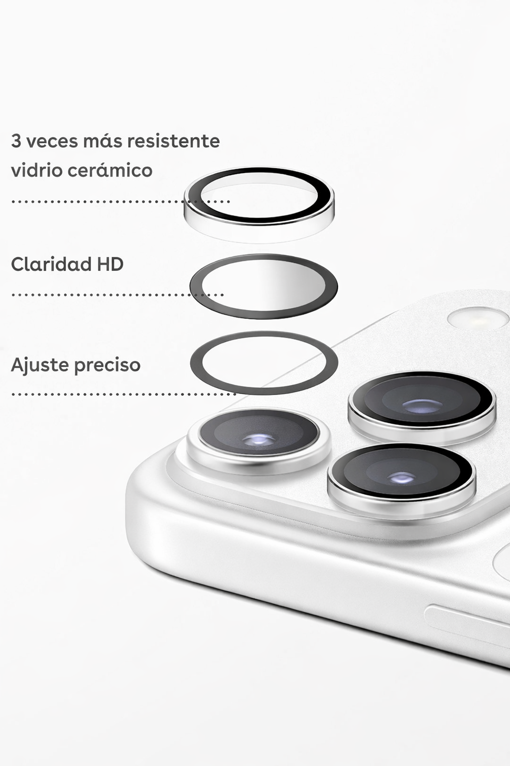 Protector de camara -ULTRA HD